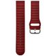 Mobigear Bumpy Siliconen Smartwatch Bandje Gespsluiting - Universeel 22 mm connector - Bordeaux Rood