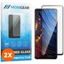 Mobigear Premium POCO X3 GT Glazen Screenprotector - Case Friendly - Zwart (2-Pack)
