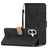 Mobigear Stitch iPhone 17 Hoesje Bookcase Portemonnee - Zwart