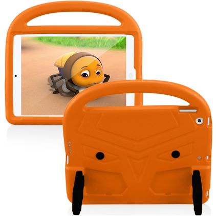 Mobigear Buddy iPad 9 (2021) Kinder Tablethoes met Handvat - Oranje
