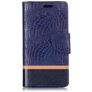Mobigear Croco Xiaomi Mi 8 SE Hoesje Bookcase Portemonnee - Blauw