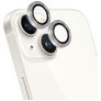 Mobiparts iPhone 14 Glazen Camera Protector - Zilver