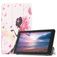 Mobigear Tri-Fold Lenovo Tab E8 Hoes Bookcase - Vlinder Fee