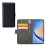 Mobilize Classic Gelly Wallet Samsung Galaxy A34 Hoesje Bookcase Portemonnee - Zwart