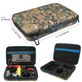 Puluz GoPro Mount Accessoires Starter Pack 53 Delig + Opbergtas Army