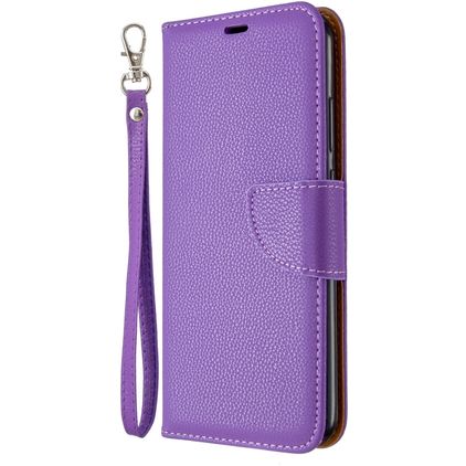 Mobigear Excellent Huawei P40 Lite E Hoesje Bookcase Portemonnee - Paars