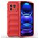 Mobigear Bumpy Xiaomi 13 Hoesje Flexibel TPU Backcover - Rood