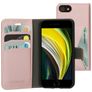 Mobiparts Classic Wallet iPhone SE (2020) Hoesje Bookcase Portemonnee - Roze