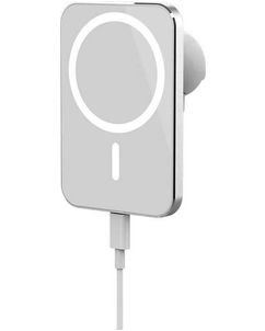Mobigear Square MagSafe Telefoonhouder auto Ventilatierooster Magnetisch Universeel - Wit