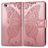 Mobigear Wallet Book Case Butterfly Rose Gold Apple iPhone SE (2020) / 8/7