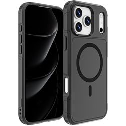 Mobigear Traveller iPhone 17 Pro Max MagSafe Hoesje Hardcase Backcover - Zwart