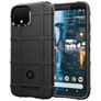 Mobigear Rugged Shield Google Pixel 4 Hoesje Flexibel TPU Backcover Shockproof - Zwart