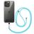 Mobigear Lanyard Universeel Verstelbaar Telefoonkoord - Blauw