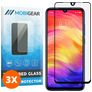 Mobigear Premium Xiaomi Redmi Note 7 Glazen Screenprotector - Case Friendly - Zwart (3-Pack)