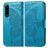 Mobigear Butterfly Sony Xperia 5 IV Hoesje Bookcase Portemonnee - Blauw