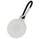 Mobigear Circle Key Apple AirTag Hoesje Flexibel TPU Sleutelhanger - Transparant