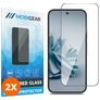 Mobigear Premium Google Pixel 9 Glazen Screenprotector - Case Friendly - Zwart (2-Pack)