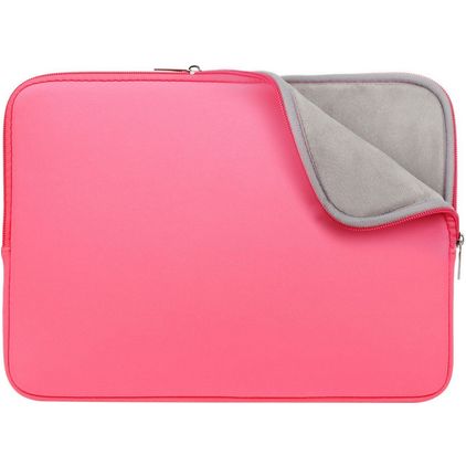 Mobigear Basics Laptop Sleeve 16 Inch Laptop hoes - Roze