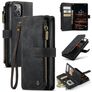 Caseme C30 iPhone 14 Plus Hoesje Bookcase Portemonnee - Zwart