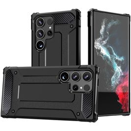 Mobigear Outdoor Samsung Galaxy S24 Ultra Hoesje Hardcase Backcover Shockproof - Zwart