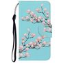 Mobigear Design Huawei P40 Lite E Hoesje Bookcase Portemonnee - Bloesem