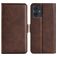 Mobigear Slim Magnet Motorola Moto G54 Hoesje Bookcase Portemonnee - Bruin