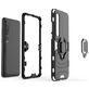 Mobigear Armor Ring Xiaomi Mi 10 Hoesje Hardcase Backcover Shockproof met Ringhouder - Rood