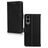 Mobilize Premium Gelly Samsung Galaxy S25 Edge Hoesje Bookcase Portemonnee - Zwart