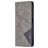 Mobigear Rhombus Slim Xiaomi 11T Hoesje Bookcase - Grijs