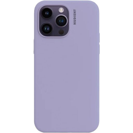 Nudient Base iPhone 14 Plus Siliconen Hoesje Backcover - Soft Purple