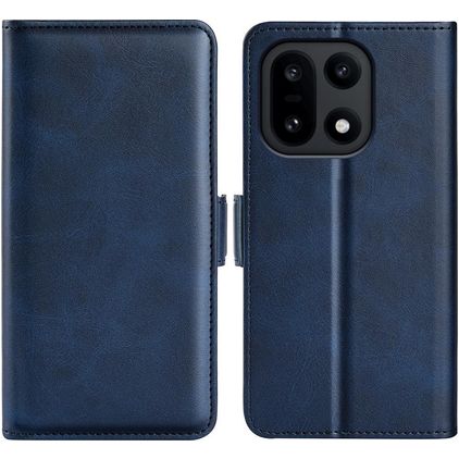 Mobigear Slim Magnet OnePlus 15 Hoesje Bookcase Portemonnee - Blauw