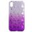 Mobigear Design iPhone XS Max Hoesje Flexibel TPU Backcover - Paars