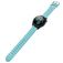 Mobigear Bumpy Siliconen Smartwatch Bandje Gespsluiting - Universeel 22 mm connector - Blauw