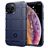 Mobigear Rugged Shield iPhone 12 Pro Max Hoesje Flexibel TPU Backcover Shockproof - Blauw