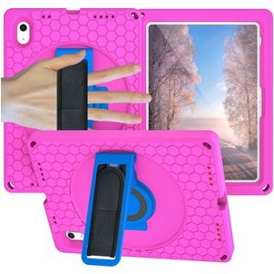 Mobigear Ruggedized iPad 10 (2022) Hoes EVA Schuim Backcover + Standaard - Roze