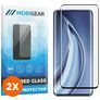 Mobigear Premium Xiaomi Mi 10 Pro Glazen Screenprotector - Case Friendly - Zwart (2-Pack)