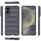 Mobigear Bumpy Samsung Galaxy S25 Edge Hoesje Flexibel TPU Backcover - Grijs