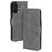 Mobiparts Classic Wallet MagSafe iPhone 16 MagSafe Hoesje Bookcase Portemonnee - Granite Grey