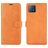 Mobigear Wallet OPPO A73 5G Hoesje Bookcase Portemonnee - Cognac