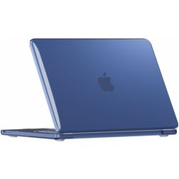 Mobigear Crystal Case MacBook Neo 13 Inch (2026) Hoes Hardshell Laptopcover MacBook Case - Indigo - Model A3404