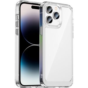 Mobigear Crystal Doorzichtig iPhone 14 Pro Max Hoesje Hardcase Backcover - Transparant