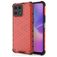 Mobigear Honeycomb HONOR X8 Hoesje Hardcase Backcover Shockproof - Rood