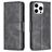 Mobigear Excellent iPhone 16 Pro Max Hoesje Bookcase Portemonnee - Zwart