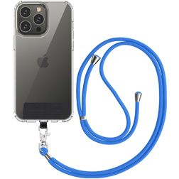 Mobigear Lanyard Universeel Telefoonkoord Verstelbaar - Blauw