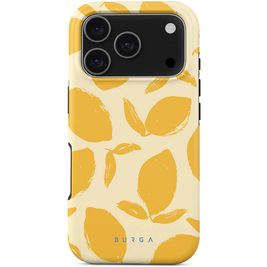 Burga Tough iPhone 17 Pro MagSafe Hoesje Hardcase Backcover Shockproof - Lemon Tart