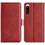 Mobigear Slim Magnet Sony Xperia 5 IV Hoesje Bookcase Portemonnee - Rood