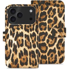 My Style Flex Wallet iPhone 17 Pro Max Hoesje Bookcase Portemonnee - Wild Leopard