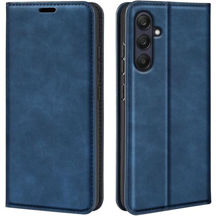 Mobigear Retro Slim Samsung Galaxy A26 Hoesje Bookcase Portemonnee - Donkerblauw
