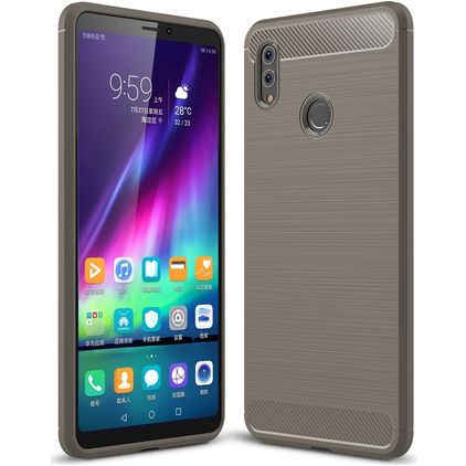 Mobigear Brushed Slim HONOR Note 10 Hoesje Flexibel TPU Backcover - Grijs