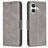 Mobigear Excellent iPhone 17 Hoesje Bookcase Portemonnee - Grijs